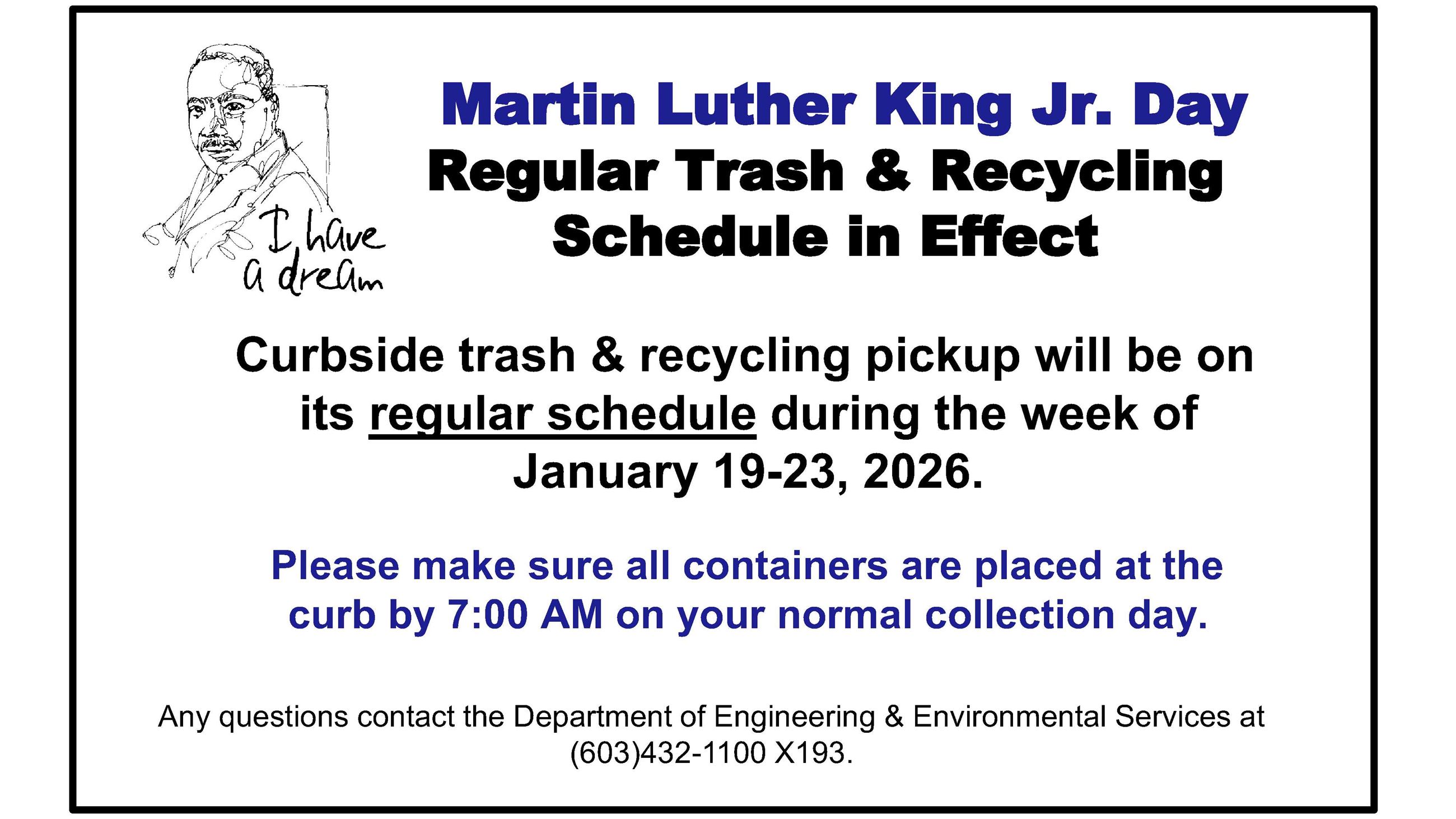 Martin Luther King Jr Day 2026 - Widescreen